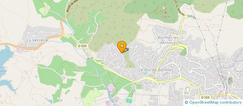 localisation de l'entreprise MADAME FRANCOISE BOUCHET  BORMES-LES-MIMOSAS