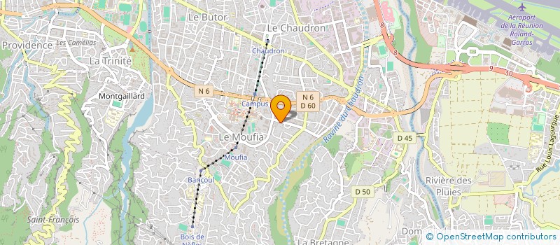 localisation de l'entreprise MADAME FRANCOISE BOUILLE  SAINT-DENIS