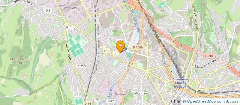 localisation de l'entreprise MADAME FRANCOISE BOUKHALFA  CHAMBERY