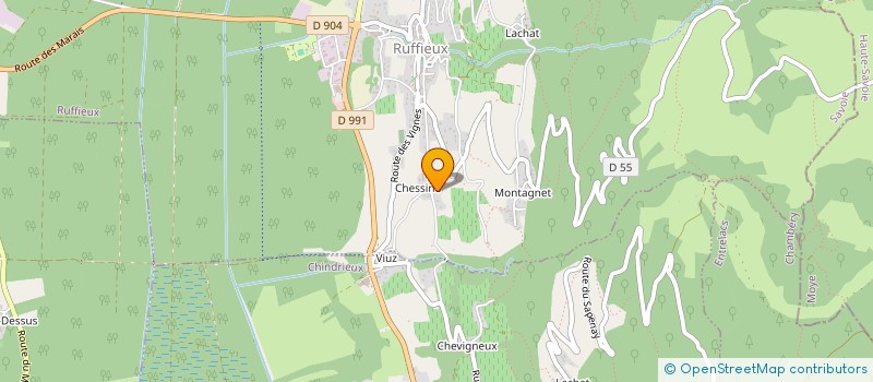 localisation de l'entreprise MADAME FRANCOISE BOURBON  RUFFIEUX