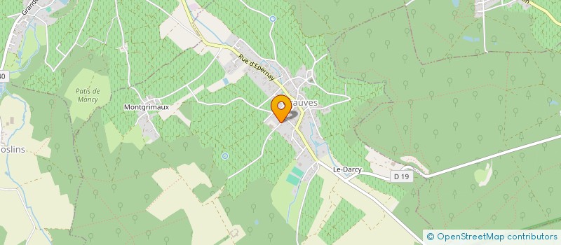 localisation de l'entreprise MADAME FRANCOISE BOUTILLAT  GRAUVES