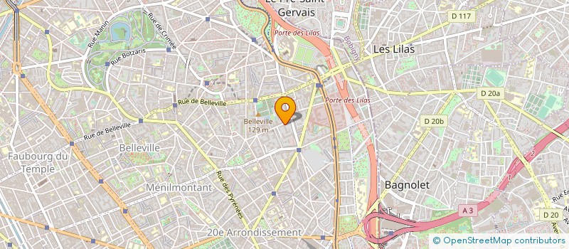 localisation de l'entreprise MADAME FRANCOISE BOUVARD  PARIS