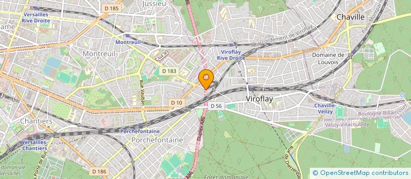 localisation de l'entreprise MADAME FRANCOISE BOUVET  VIROFLAY