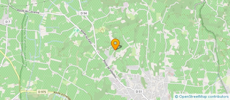 localisation de l'entreprise MADAME FRANCOISE BRAUN à VAISON-LA-ROMAINE
