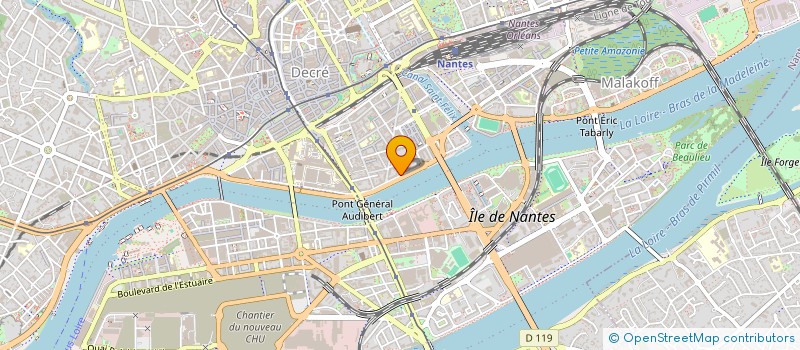localisation de l'entreprise MADAME FRANCOISE BRENELIERE à NANTES