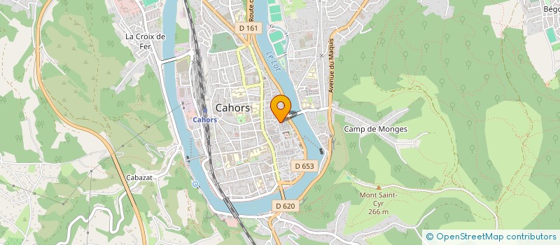 localisation de l'entreprise MADAME FRANCOISE BRIAN  CAHORS