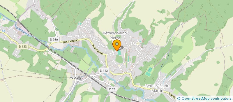 localisation de l'entreprise MADAME FRANCOISE BRILLANT  BETHISY-SAINT-PIERRE