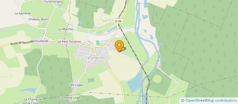 localisation de l'entreprise MADAME FRANCOISE BRION  TORTERON