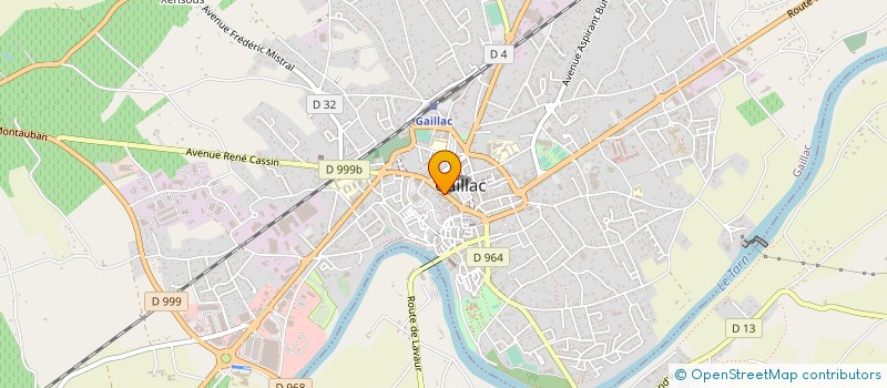 localisation de l'entreprise MADAME FRANCOISE BROVIA à GAILLAC