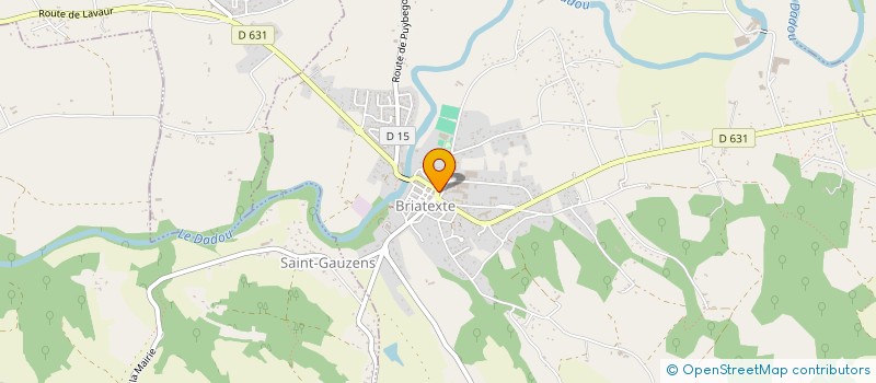 localisation de l'entreprise MADAME FRANCOISE BRUNAUD  PUYBEGON