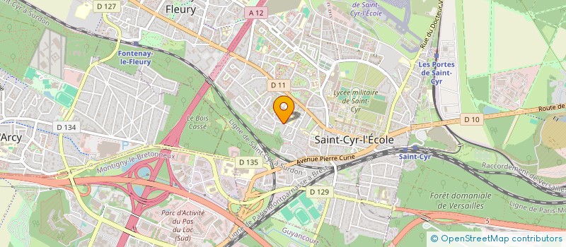 localisation de l'entreprise MADAME FRANCOISE BRUNEAU à SAINT-CYR-L'ECOLE