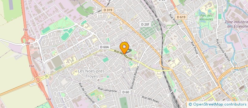 localisation de l'entreprise MADAME FRANCOISE BRUNET à TROYES
