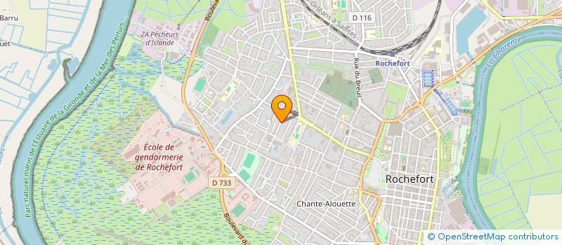 localisation de l'entreprise MADAME FRANCOISE BRUSSON à ROCHEFORT