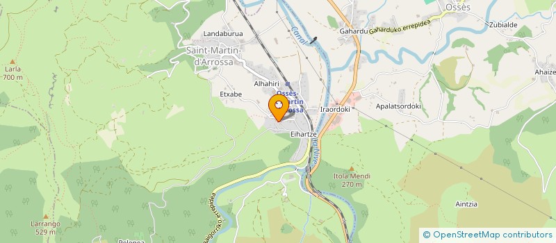 localisation de l'entreprise MADAME FRANCOISE CABILLON  SAINT-MARTIN-D ARROSSA