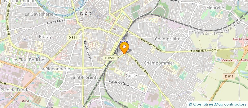 localisation de l'entreprise MADAME FRANCOISE CAILBAULT à NIORT