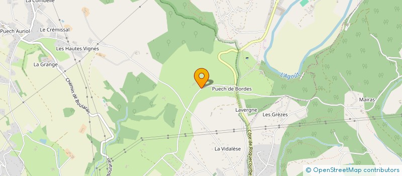 localisation de l'entreprise MADAME FRANCOISE CALBERAC  CASTRES