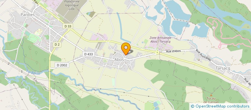 localisation de l'entreprise MADAME FRANCOISE CAMET  ABOS