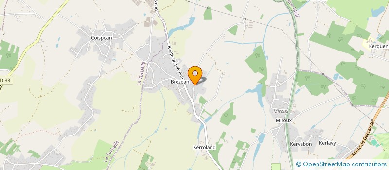 localisation de l'entreprise MADAME FRANCOISE CANCOUET  GUERANDE