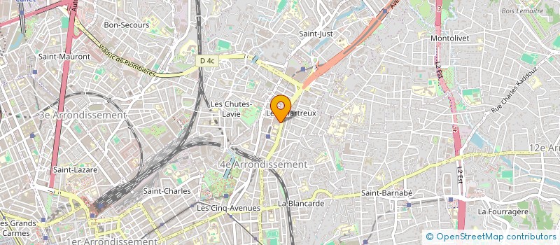 localisation de l'entreprise MADAME FRANCOISE CANNAMELA à MARSEILLE