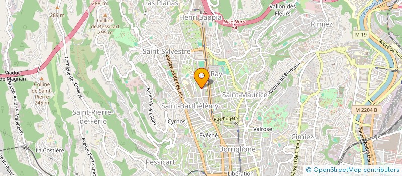 localisation de l'entreprise MADAME FRANCOISE CANTONI à NICE
