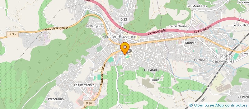 localisation de l'entreprise MADAME FRANCOISE CARBONE à LA CROIX-VALMER