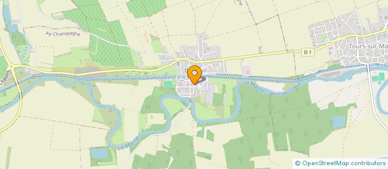 localisation de l'entreprise MADAME FRANCOISE CARBONNIER  AY-CHAMPAGNE