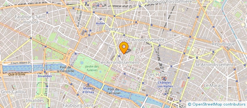 localisation de l'entreprise MADAME FRANCOISE CARETTE  PARIS