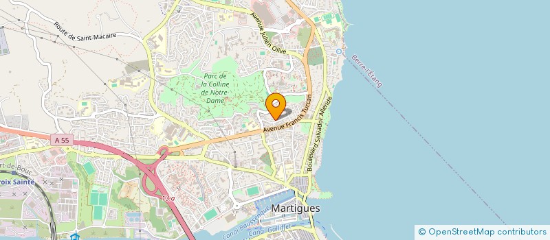 localisation de l'entreprise MADAME FRANCOISE CARMONA à MARTIGUES