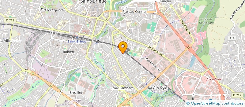 localisation de l'entreprise MADAME FRANCOISE CARRIEU à SAINT-BRIEUC