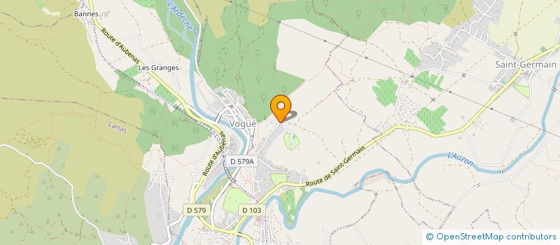 localisation de l'entreprise MADAME FRANCOISE CARTOUX  VOGUE