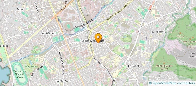 localisation de l'entreprise MADAME FRANCOISE CARTOUZOU à MARSEILLE