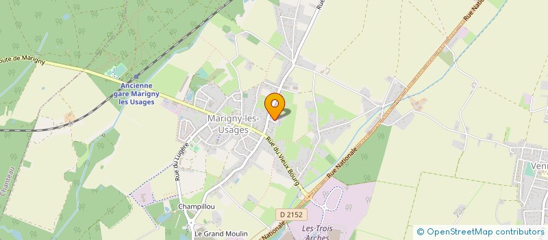 localisation de l'entreprise MADAME FRANCOISE CARVAL à MARIGNY-LES-USAGES