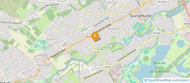 localisation de l'entreprise MADAME FRANCOISE CASSAGNE à TOURNEFEUILLE