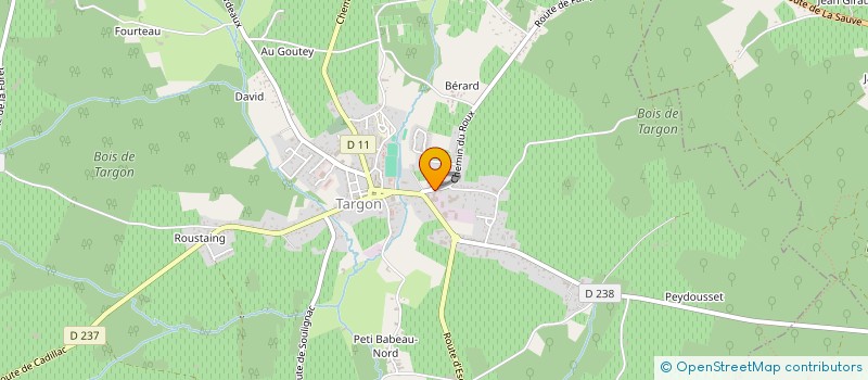 localisation de l'entreprise MADAME FRANCOISE CASSOULET  SOULIGNAC