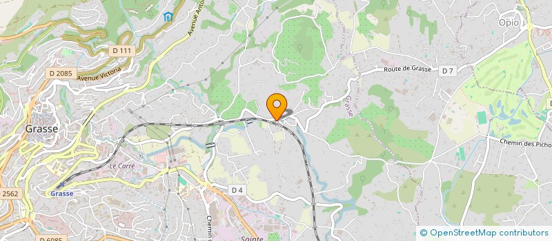 localisation de l'entreprise MADAME FRANCOISE CASTEL  GRASSE