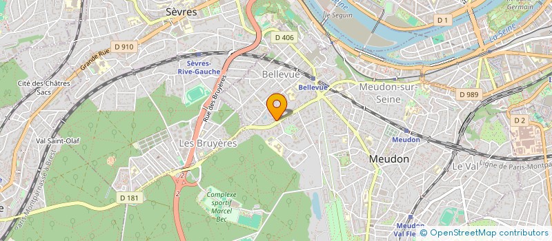 localisation de l'entreprise MADAME FRANCOISE CAUDRON à MEUDON
