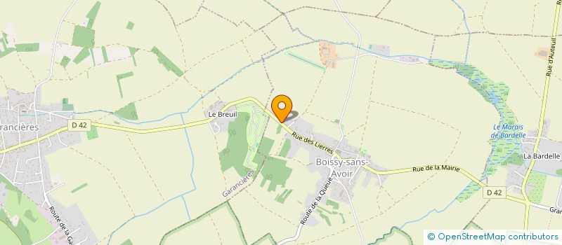 localisation de l'entreprise MADAME FRANCOISE CAUMONT  BOISSY-SANS-AVOIR