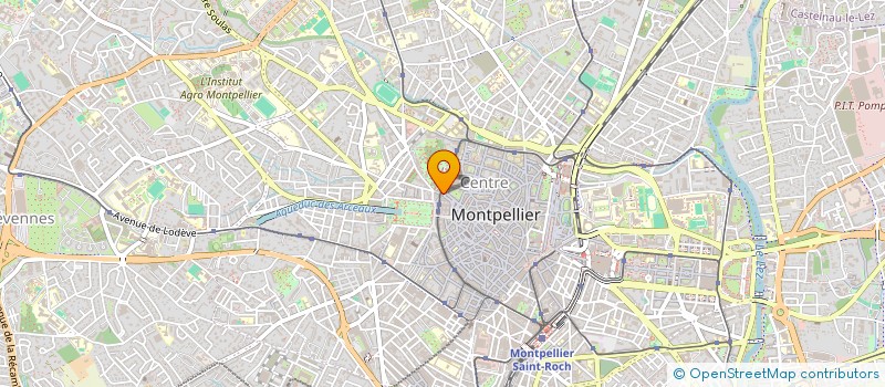 localisation de l'entreprise MADAME FRANCOISE CAUSSE à MONTPELLIER