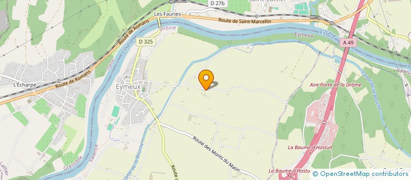 localisation de l'entreprise MADAME FRANCOISE CHABERT  EYMEUX