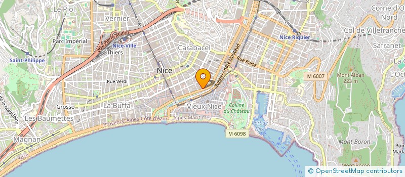 localisation de l'entreprise MADAME FRANCOISE CHAFFIAUD à NICE