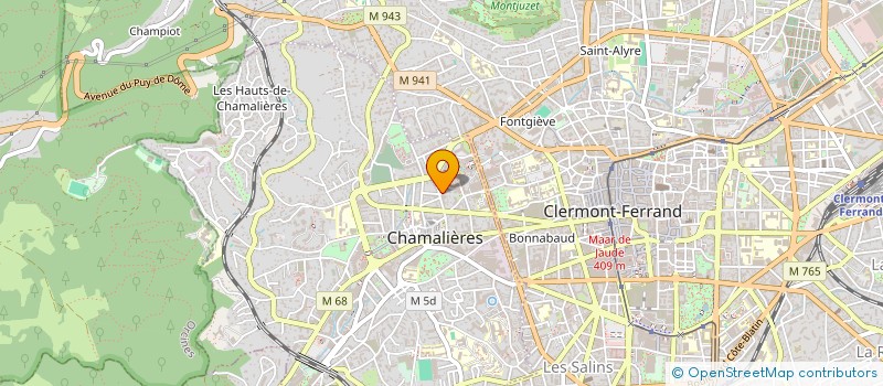 localisation de l'entreprise MADAME FRANCOISE CHAIZE à CHAMALIERES