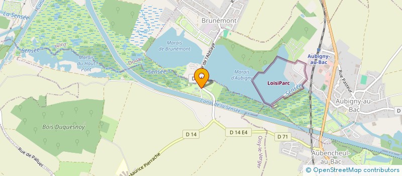 localisation de l'entreprise MADAME FRANCOISE CHALEIL  OISY-LE-VERGER