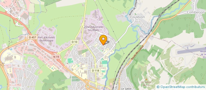 localisation de l'entreprise MADAME FRANCOISE CHALMEY  VAIVRE-ET-MONTOILLE