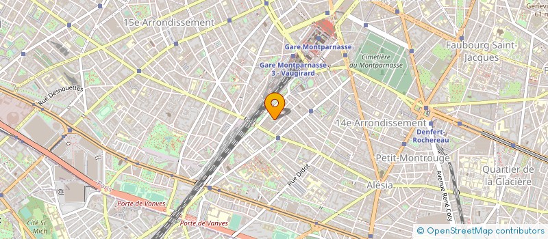 localisation de l'entreprise MADAME FRANCOISE CHAMBEAU-BLOCH  PARIS