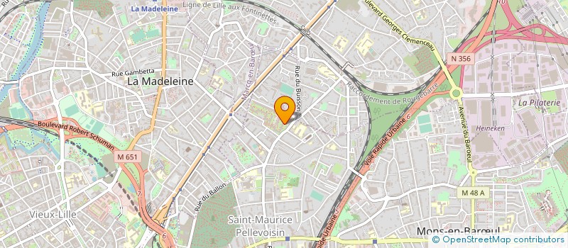 localisation de l'entreprise MADAME FRANCOISE CHARDON à LILLE