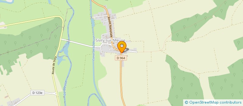 localisation de l'entreprise MADAME FRANCOISE CHARLES à SIVRY-SUR-MEUSE