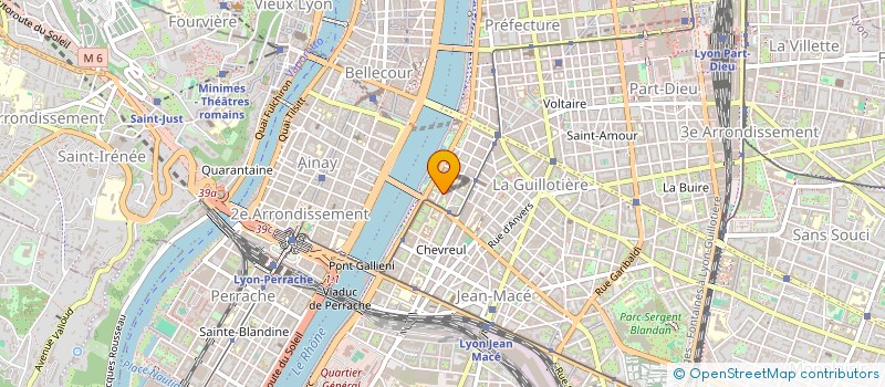 localisation de l'entreprise MADAME FRANCOISE CHARNAY à LYON