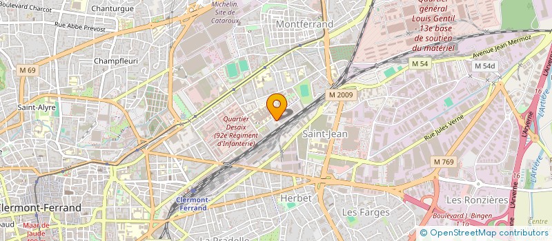 localisation de l'entreprise MADAME FRANCOISE CHATONIER à CHAMALIERES