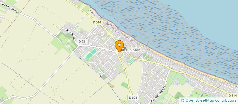 localisation de l'entreprise MADAME FRANCOISE CHEBAUX  LION-SUR-MER