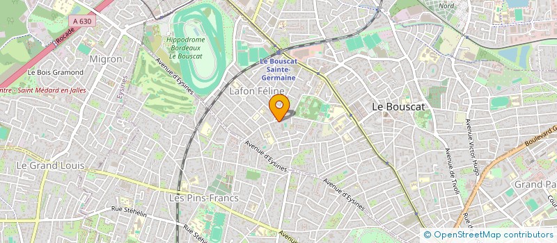 localisation de l'entreprise MADAME FRANCOISE CHEYSSON à LE BOUSCAT